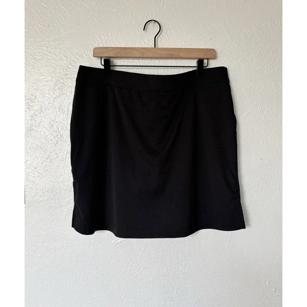 FootJoy Women’s Black Activewear Skort Skirt Size XL